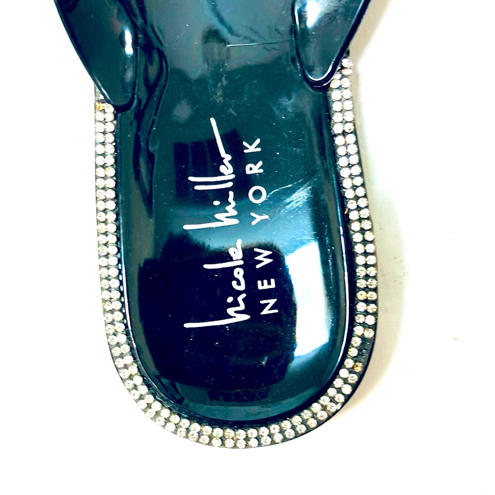 Nicole Miller Rhinestone Sandals - Picture 10 of 12